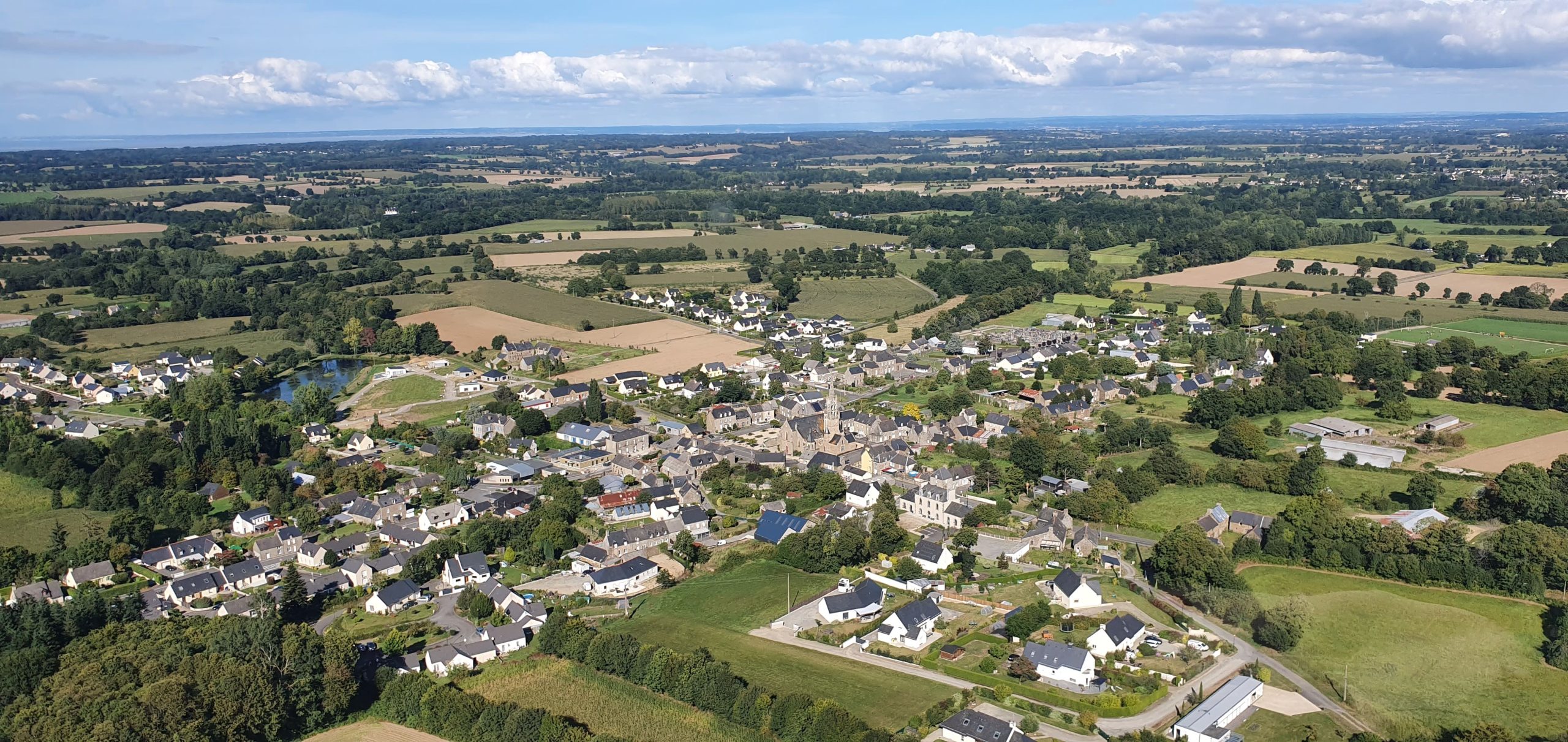 Photo accueil vue du ciel